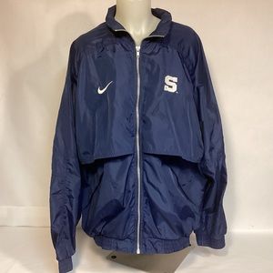 Penn State Nittany Lions Nike Windbreaker Jacket Womens Unisex size XL